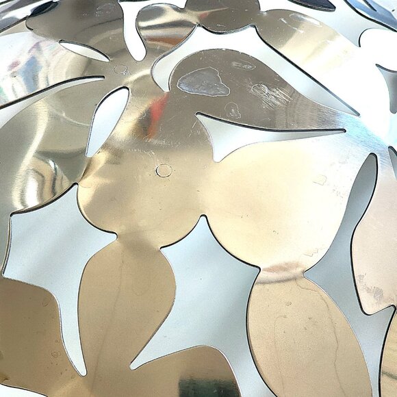 Ikea Stockholm silver metal fruit bowl - Picture 5 of 8